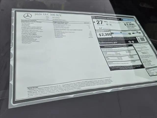 2026 Mercedes-Benz GLC GLC 300