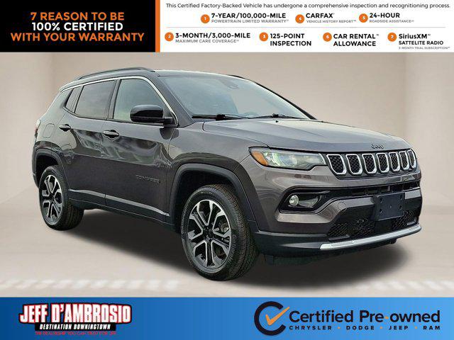 2023 Jeep Compass Limited 4x4 for sale in Downingtown, PA