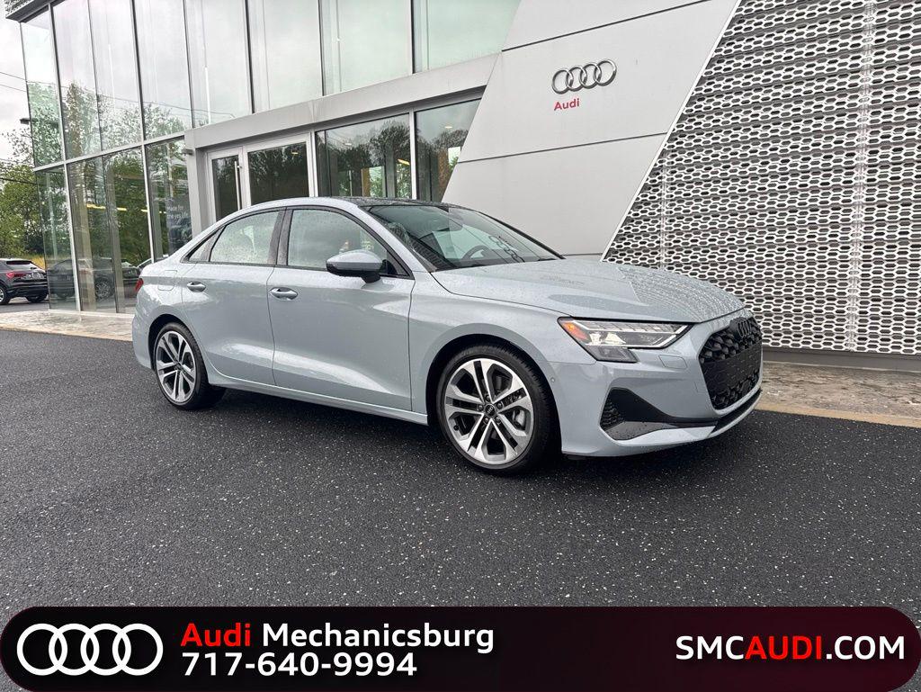 Arrow Gray Pearl Effect 2025 Audi A3 quattro Premium Plus 40 TFSI Sedan All-Wheel Drive 7-Speed Automatic