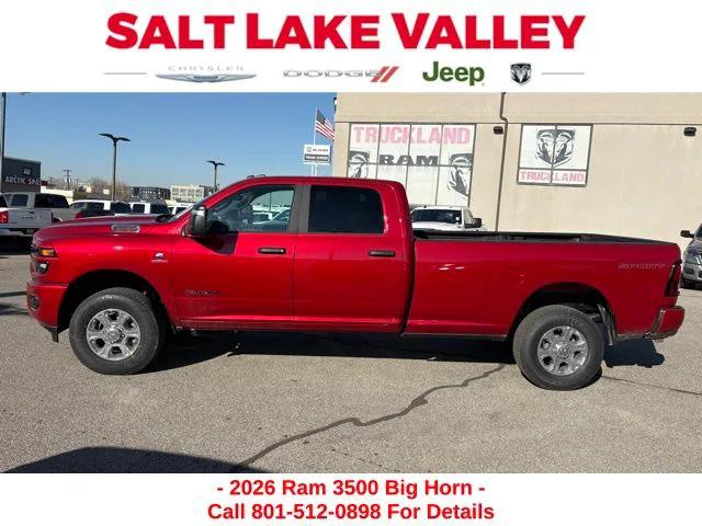 2026 RAM Ram 3500 RAM 3500 BIG HORN CREW CAB 4X4 8 BOX