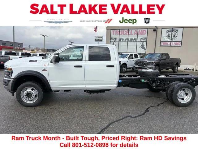 2026 RAM Ram 5500 Chassis Cab RAM 5500 TRADESMAN CHASSIS CREW CAB 4X4 84 CA