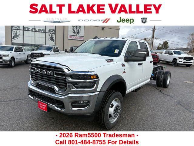 2026 RAM Ram 5500 Chassis Cab RAM 5500 TRADESMAN CHASSIS CREW CAB 4X4 84 CA