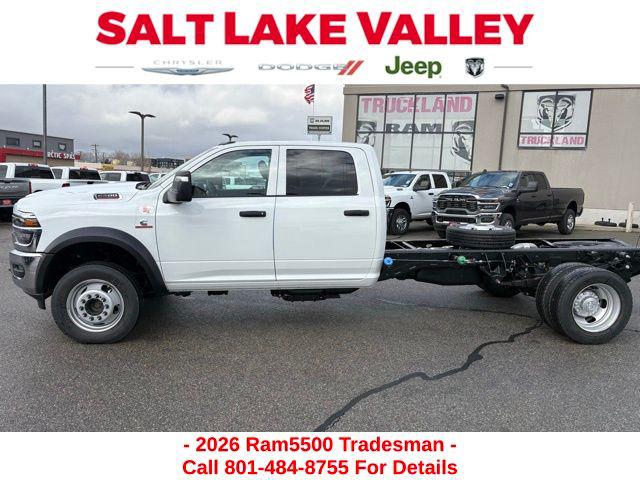 2026 RAM Ram 5500 Chassis Cab RAM 5500 TRADESMAN CHASSIS CREW CAB 4X4 84 CA