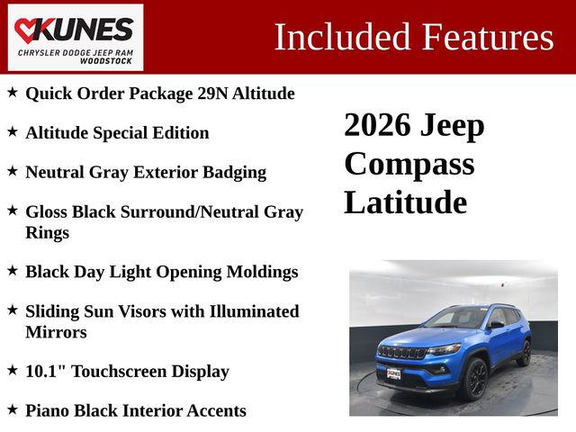 2026 Jeep Compass COMPASS LATITUDE ALTITUDE 4X4