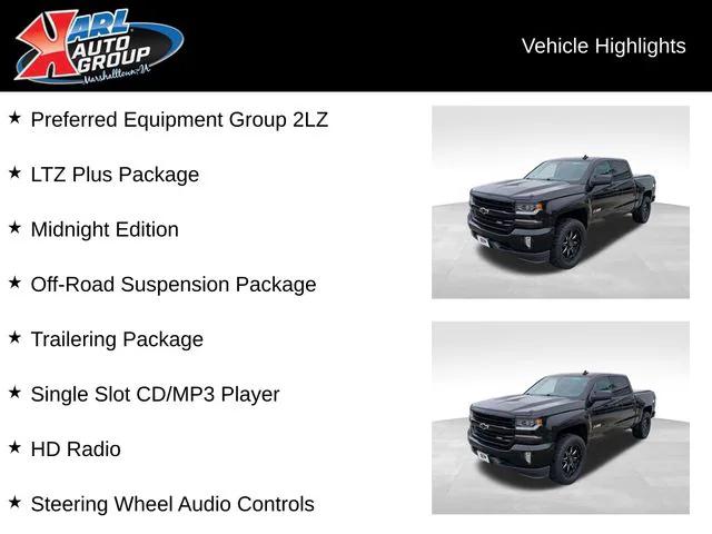 2018 Chevrolet Silverado 1500 2LZ 2018 Chevrolet Silverado 1500 2LZ