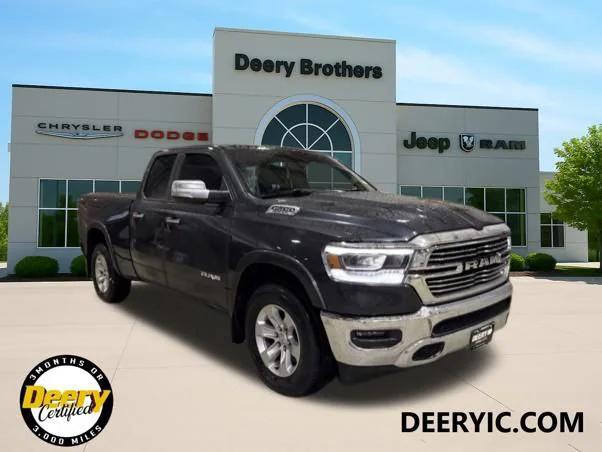 2020 RAM 1500 Laramie Quad Cab 4x4 64 Box 2020 RAM 1500 Laramie Quad Cab 4x4 64 Box
