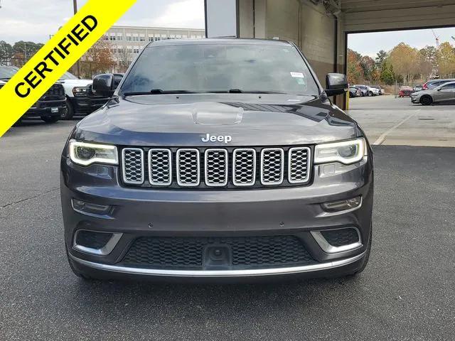 2018 Jeep Grand Cherokee Summit 4x4