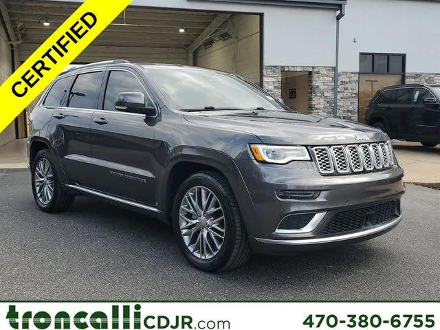 2018 Jeep Grand Cherokee Summit 4x4