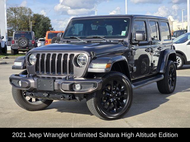 2021 Jeep Wrangler Unlimited High Altitude 4x4 2021 Jeep Wrangler Unlimited High Altitude 4x4