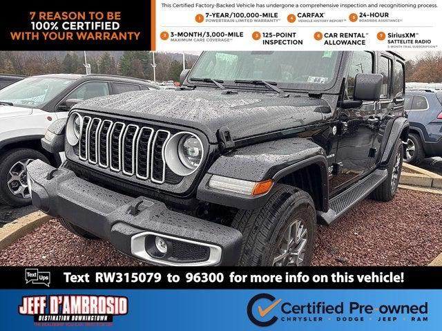 2024 Jeep Wrangler 4-Door Sahara 4x4 2024 Jeep Wrangler 4-Door Sahara 4x4