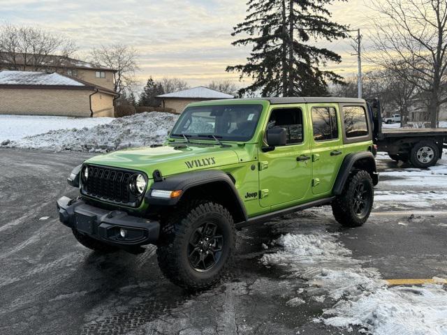 2025 Jeep Wrangler 4-Door Willys 4x4 2025 Jeep Wrangler 4-Door Willys 4x4
