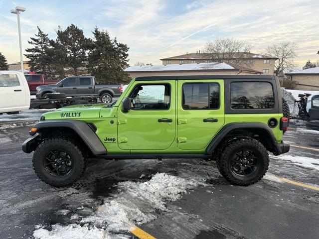 2025 Jeep Wrangler 4-Door Willys 4x4 2025 Jeep Wrangler 4-Door Willys 4x4