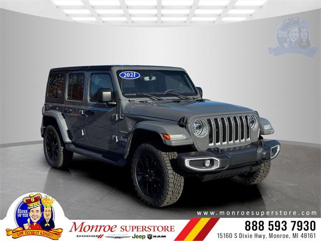 2021 Jeep Wrangler 4xe Unlimited Sahara 4x4 2021 Jeep Wrangler 4xe Unlimited Sahara 4x4