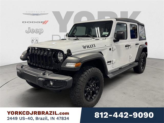 2022 Jeep Wrangler Unlimited Willys Sport 4x4 2022 Jeep Wrangler Unlimited Willys Sport 4x4
