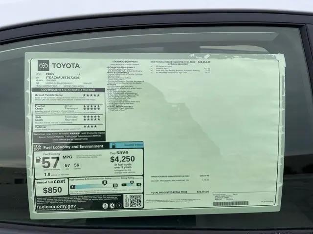 2026 Toyota Prius LE