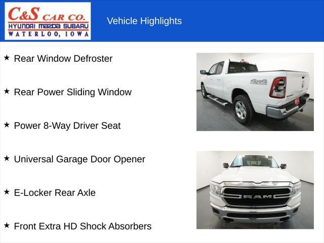 2019 Ram 1500 Big Horn/Lone Star Quad Cab 4x4 6'4" Box