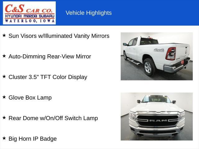 2019 Ram 1500 Big Horn/Lone Star Quad Cab 4x4 6'4" Box