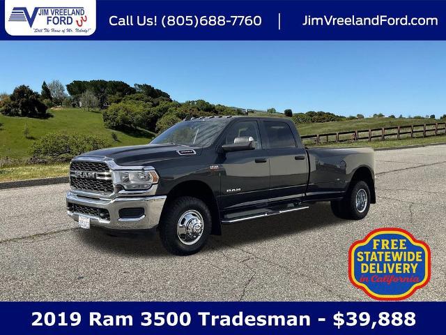2019 Ram 3500 Tradesman Crew Cab 4x4 8' Box for sale in Buellton, CA