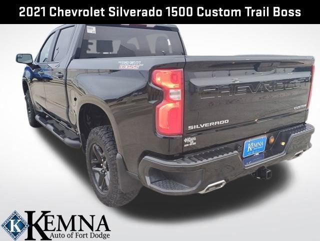 2021 Chevrolet Silverado 1500 4WD Crew Cab Short Bed Custom Trail Boss