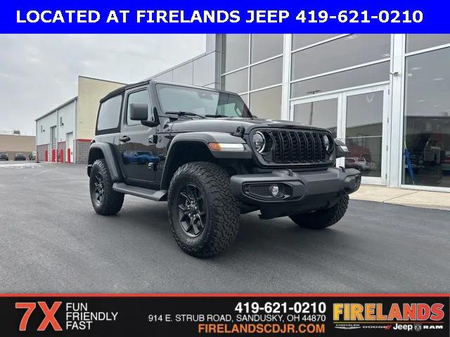 2024 Jeep Wrangler 2-Door Willys 4x4 2024 Jeep Wrangler 2-Door Willys 4x4