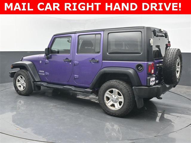 2018 Jeep Wrangler JK Unlimited Sport RHD 4x4