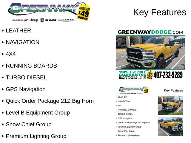 2023 RAM 3500 Big Horn Crew Cab 4x4 8 Box