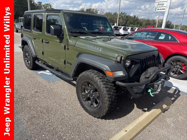 2021 Jeep Wrangler Unlimited Willys Sport 4x4 2021 Jeep Wrangler Unlimited Willys Sport 4x4