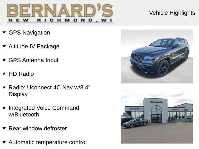 2018 Jeep Grand Cherokee Altitude 4x4 2018 Jeep Grand Cherokee Altitude 4x4