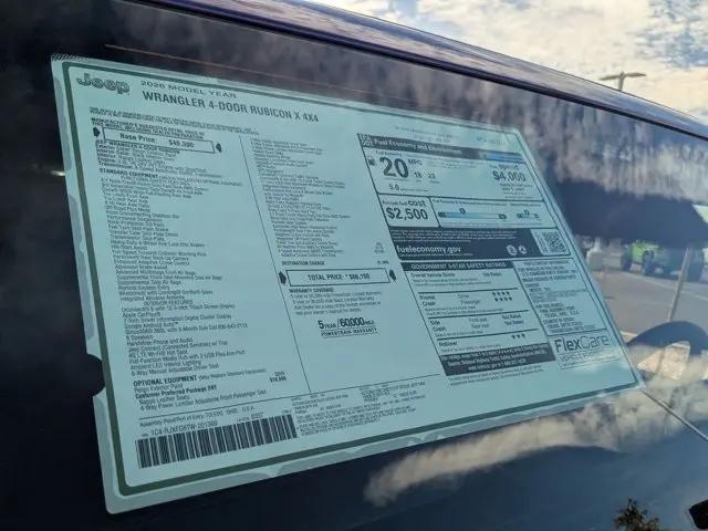 2026 Jeep Wrangler 4-Door Recon 4x4