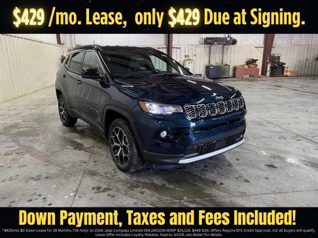 2026 Jeep Compass COMPASS LIMITED 4X4