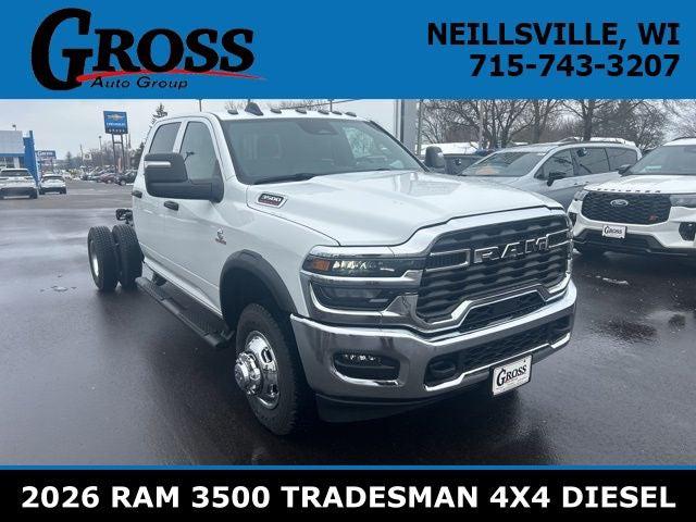 2026 RAM Ram 3500 Chassis Cab RAM 3500 TRADESMAN CREW CAB CHASSIS 4X4 60 CA