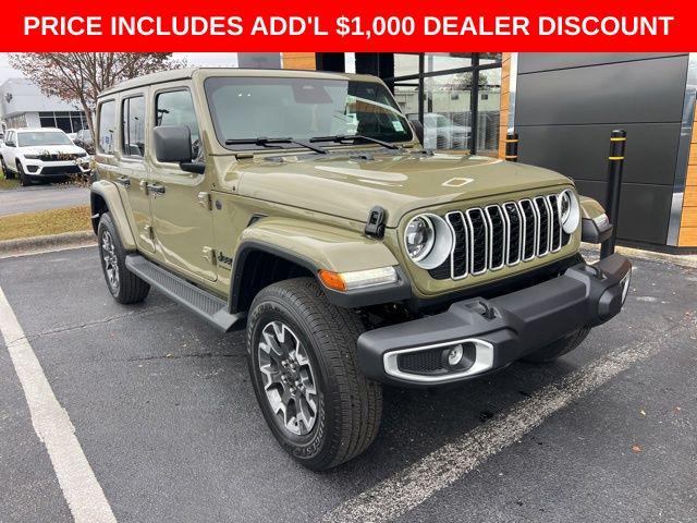 2026 Jeep Wrangler 4-Door Sahara 4x4 for sale in Jacksonville, NC