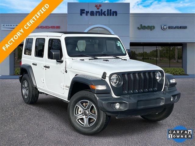 2023 Jeep Wrangler 4-Door Sport S 4x4 2023 Jeep Wrangler 4-Door Sport S 4x4