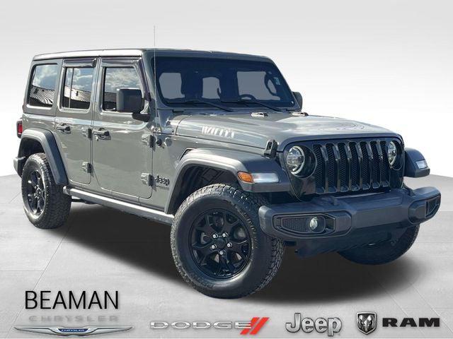 2021 Jeep Wrangler Unlimited Willys 4x4 2021 Jeep Wrangler Unlimited Willys 4x4