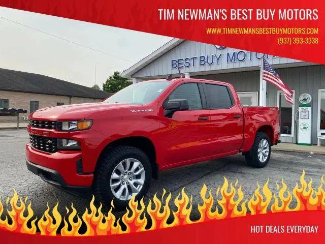 2021 Chevrolet Silverado 1500 4WD Crew Cab Short Bed Custom for sale in Hillsboro, OH