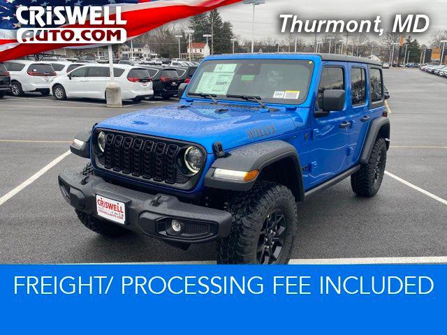 2026 Jeep Wrangler WRANGLER 4-DOOR WILLYS 2026 Jeep Wrangler WRANGLER 4-DOOR WILLYS