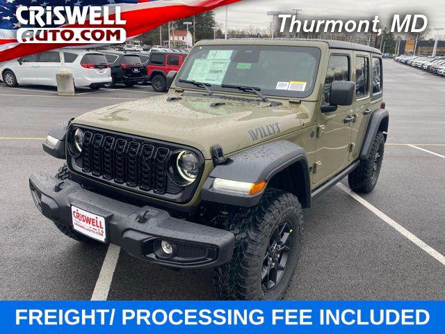 2026 Jeep Wrangler WRANGLER 4-DOOR WILLYS 2026 Jeep Wrangler WRANGLER 4-DOOR WILLYS