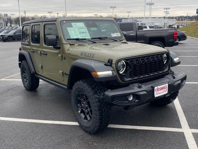 2026 Jeep Wrangler WRANGLER 4-DOOR WILLYS 2026 Jeep Wrangler WRANGLER 4-DOOR WILLYS