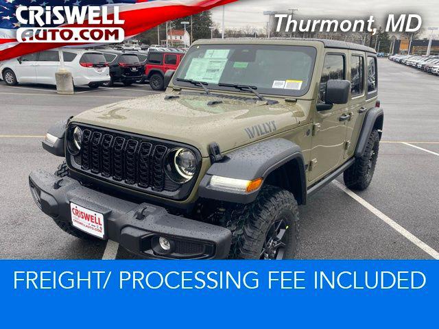 2026 Jeep Wrangler WRANGLER 4-DOOR WILLYS 2026 Jeep Wrangler WRANGLER 4-DOOR WILLYS