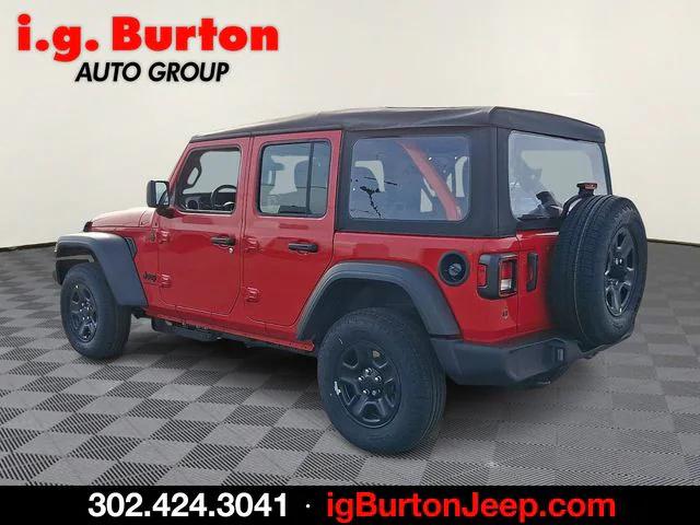 2026 Jeep Wrangler WRANGLER 4-DOOR SPORT