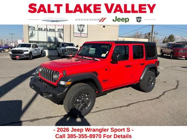 2026 Jeep Wrangler WRANGLER 4-DOOR SPORT S
