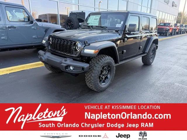 2026 Jeep Wrangler WRANGLER 4-DOOR WILLYS