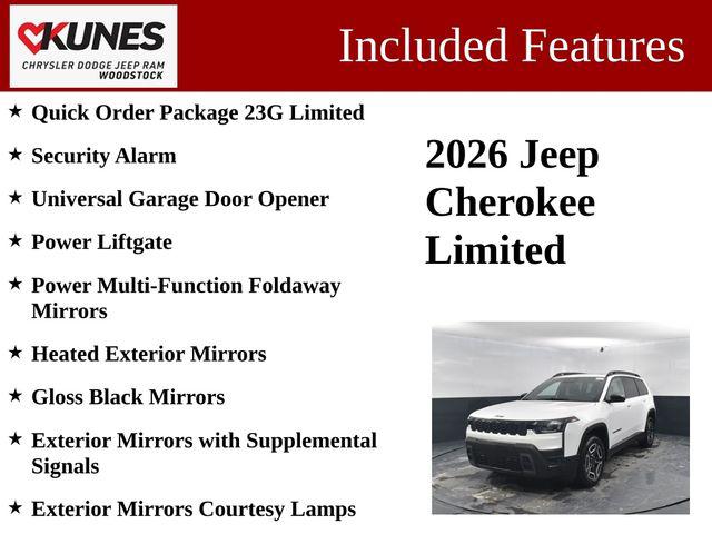 2026 Jeep Cherokee CHEROKEE LIMITED 4X4