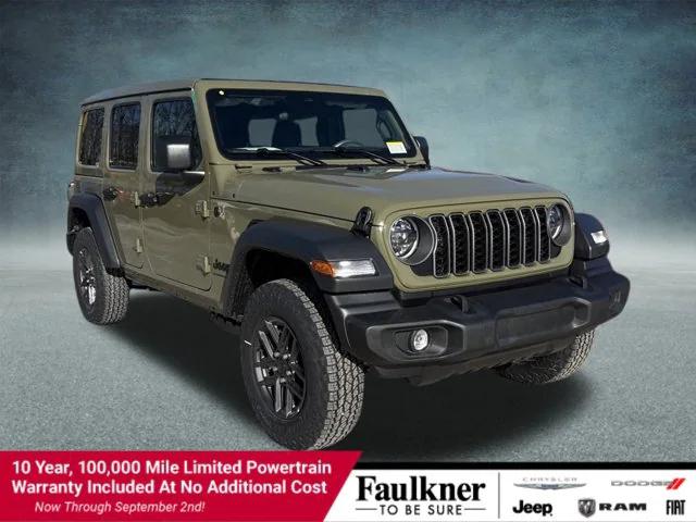2026 Jeep Wrangler WRANGLER 4-DOOR SPORT S
