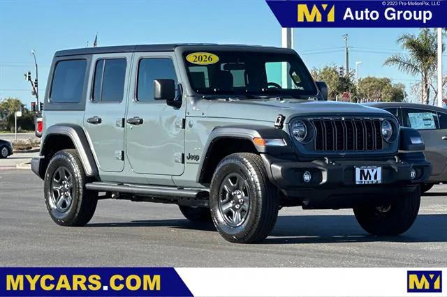 2026 Jeep Wrangler WRANGLER 4-DOOR SPORT
