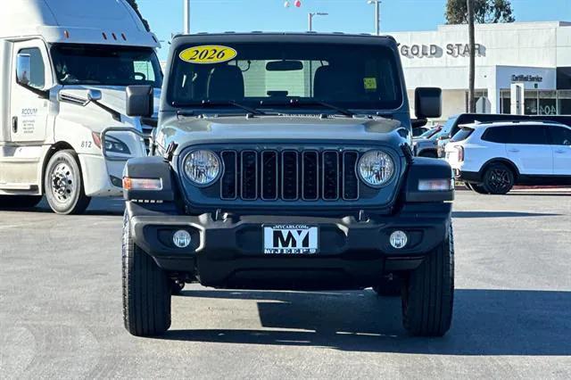 2026 Jeep Wrangler WRANGLER 4-DOOR SPORT