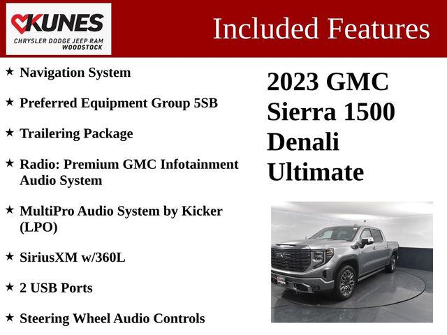 2023 GMC Sierra 1500 4WD Crew Cab Short Box Denali Ultimate 2023 GMC Sierra 1500 4WD Crew Cab Short Box Denali Ultimate