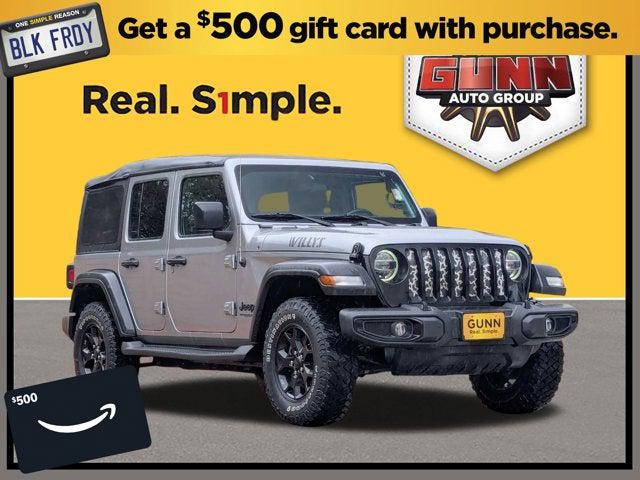 2021 Jeep Wrangler Unlimited Willys 4x4 2021 Jeep Wrangler Unlimited Willys 4x4