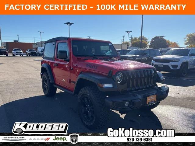 2022 Jeep Wrangler Willys 4x4 2022 Jeep Wrangler Willys 4x4