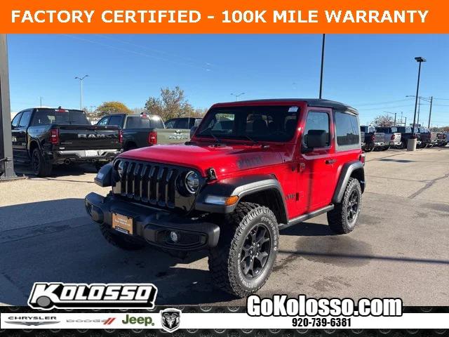 2022 Jeep Wrangler Willys 4x4 2022 Jeep Wrangler Willys 4x4